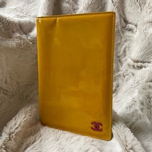 Chanel credit card and passport holder wallet